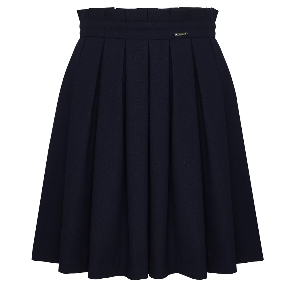 Юбка с декоративным поясом ,дизайнерская линия 0480