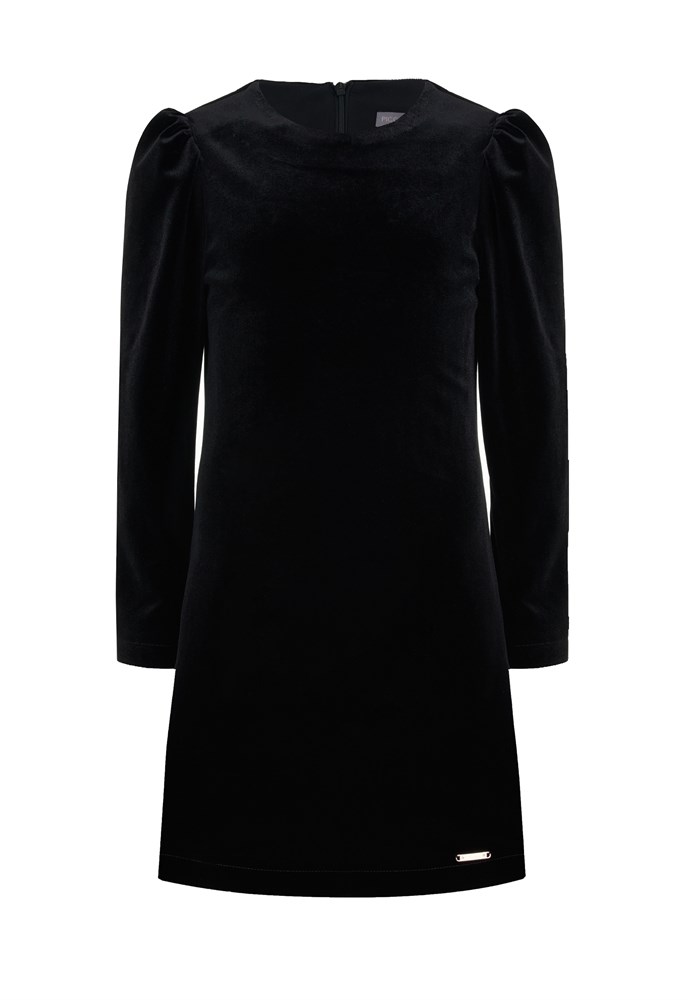 Платье бархатное, премиальная линия 03426