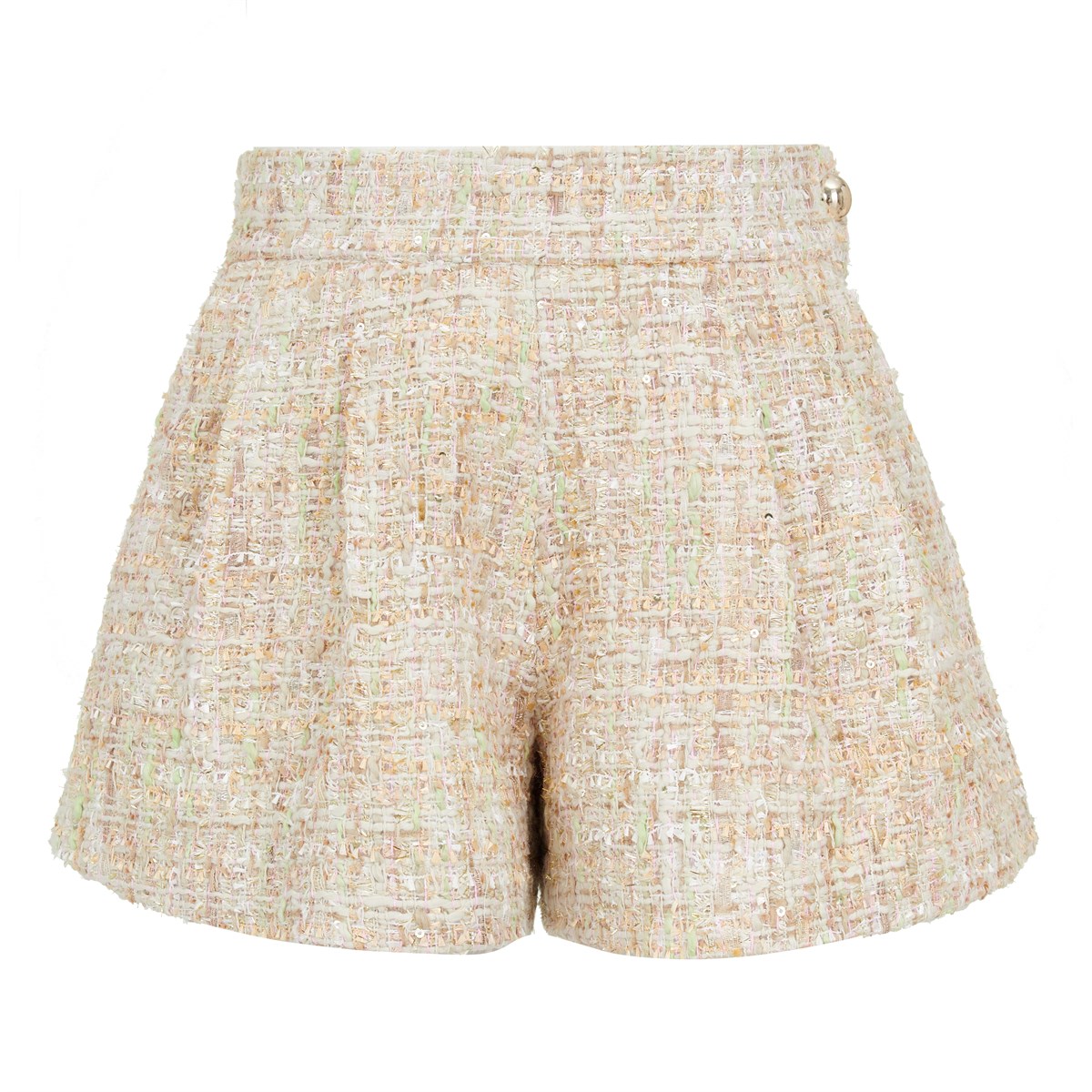 Шорты твидовые , премиальная линия, золотые 07085