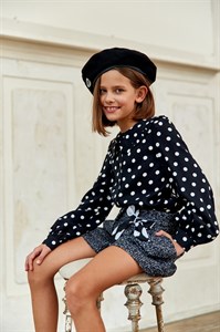 Блузка с воротником 0582