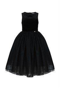 Сарафан бархатный с фатиновой юбкой, премиальная линия 03273