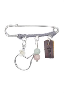 Брошь - булавка Котик, дизайнерская линия 01106