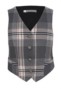 Жилет классический в клеточку 06071
