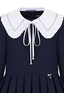 Воротник с серебряной тесьмой, премиальная линий 05208