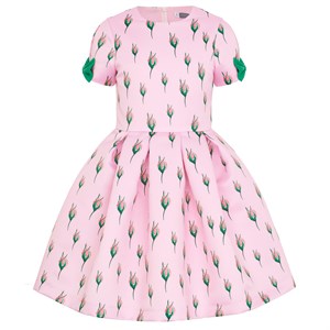 Платье нарядное с розочками 03372