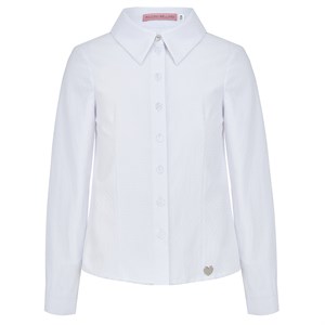 Блузка классическая жаккардовая, премиальная линия 05160