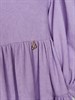 Платье вельветовое с воротником, лавандовое 03254