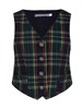 Жилет в клеточку 06070