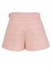 Шорты твидовые персиковые 07060