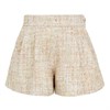 Шорты твидовые , премиальная линия, золотые 07085